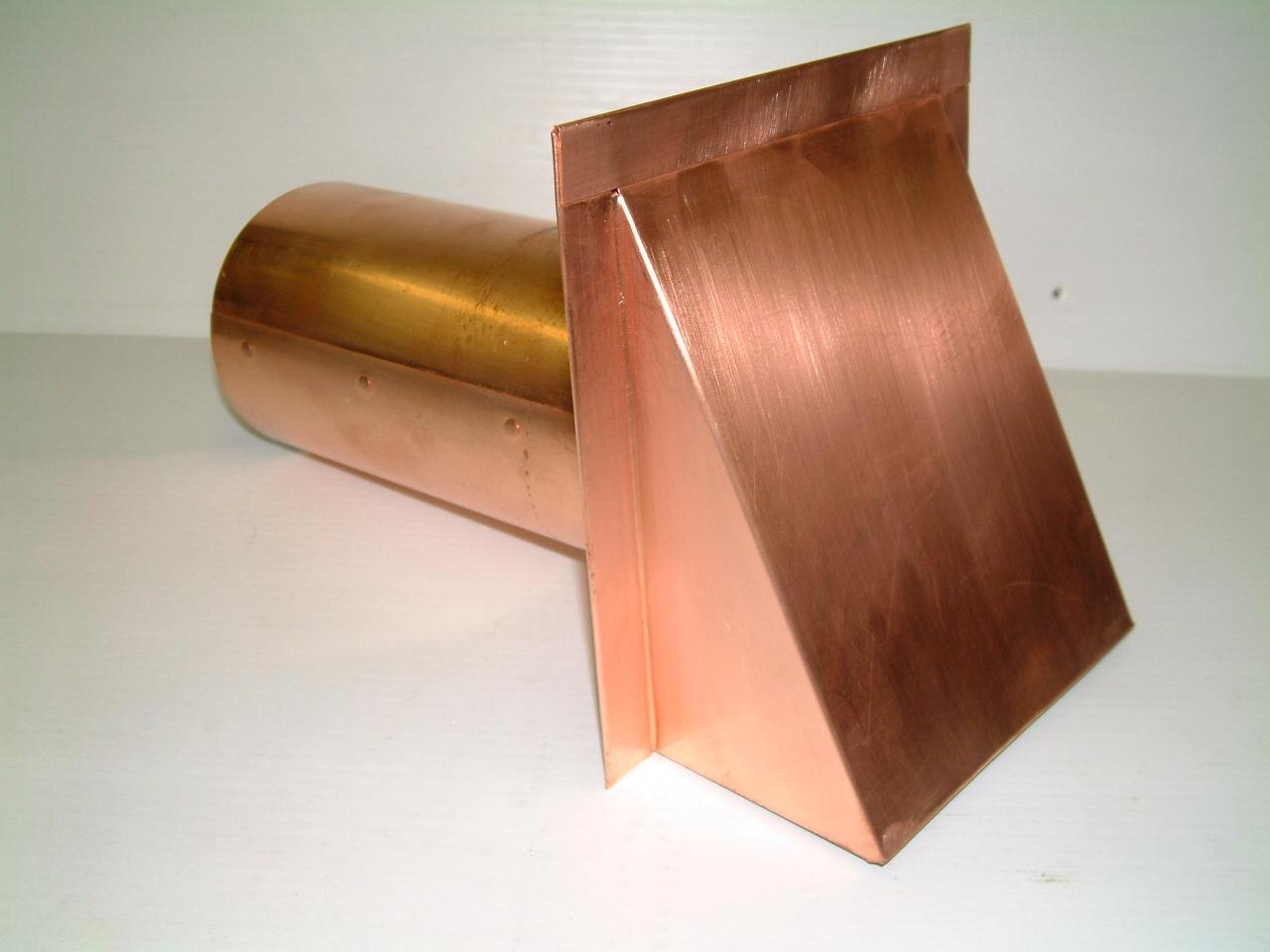 Volko Supply is your source for copper wall caps roof vents louvers & ventilators.
